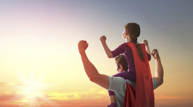 foster parents are superheroes
