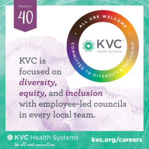 kvc dei diversity, equity, inclusion and belonging