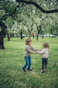 Kids playing